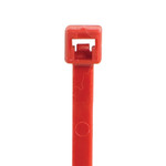 8" 40# Red Cable Ties - 1000/Case