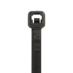 8" 18# Black UV Cable Ties - 1000/Case