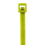 18" 50# Fluorescent Green Cable Ties - 500/Case