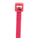 8" 40# Fluorescent Pink Cable Ties - 1000/Case