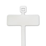 4" Identification Cable Ties - 1000/Case
