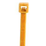 5 1/2" 40# Fluorescent Orange Cable Ties - 1000/Case