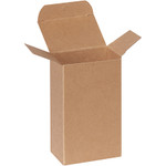 3 x 2 x 5" Kraft Reverse Tuck Folding Cartons - 500/Case