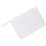 1 7/8 x 1" - White Plastic Strap Guards - 1,000/Case
