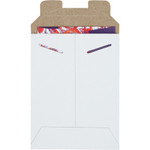 6 x 8" White Stayflats® Mailers - 100/Case
