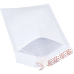 7 1/4 x 12" White (25 Pack) #1 Self-Seal Bubble Mailers - 25/Case
