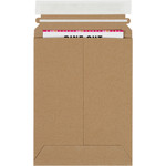 6 x 8" Kraft Self-Seal Stayflats Plus® Mailers - 100/Case