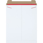 17 x 21" White Stayflats® Mailers - 100/Case