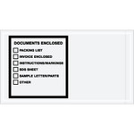 5 1/2 x 10" "Documents Enclosed" Transportation Envelopes - 1000/Case
