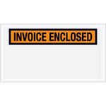 5 1/2 x 10" Orange "Invoice Enclosed" Envelopes - 1000/Case