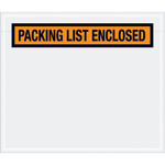 7 x 6" Orange "Packing List Enclosed" Envelopes - 1000/Case
