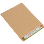 12 x 15" Kraft Flat Merchandise Bags - 1000/Case