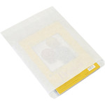 12 x 15" White Flat Merchandise Bags - 1000/Case