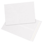 12 x 15 1/2" White Flat Tyvek® Envelopes - 100/Case