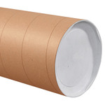 8 x 60" Kraft Jumbo Tubes - 10/Case