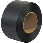 1/2" x 9000' - 8 x 8" Core Machine Grade Polypropylene Strapping - Embossed - 1/Coil
