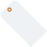 2 3/4 x 1 3/8" White 13 Pt. Shipping Tags - 1000/Case