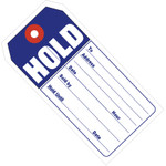4 3/4 x 2 3/8"  "HOLD" Retail Tags - 500/Case