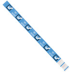 3/4 x 10" Blue "Age Verified" Tyvek® Wristbands - 500/Case