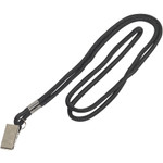 Standard Black Lanyard with Clip - 24/Case