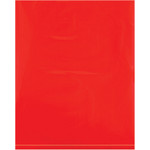 8 x 10" - 2 Mil Red Flat Poly Bags   - 100/Case