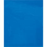 15 x 18" - 2 Mil Blue Flat Poly Bags  - 1000/Case