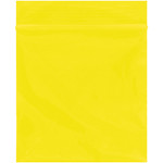 3 x 3" - 2 Mil Yellow Reclosable Poly Bags  - 1000/Case
