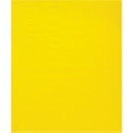 15 x 18" - 2 Mil Yellow Flat Poly Bags   - 100/Case