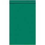 5 x 8" - 2 Mil Green Reclosable Poly Bags  - 1000/Case