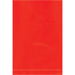 4 x 6" - 2 Mil Red Flat Poly Bags  - 1000/Case