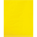 12 x 15" - 2 Mil Yellow Flat Poly Bags   - 100/Case