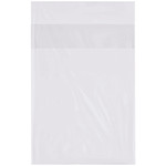 9 x 12" - 1 Mil Flap Lock Poly Bags  - Youth Shirt - 1000/Case