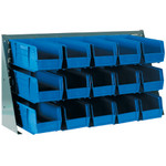 36 x 8 x 19" Bench Rack Bin Organizer  - 1/Case