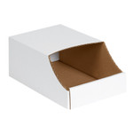 8 x 12 x 4 1/2" Stackable Bin Boxes  - 50/Bundle