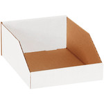 9 x 12 x 4 1/2" White Bin Boxes  - 50/Bundle