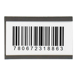 2 x 3" Magnetic C-Channel Cardholders - 25/Case