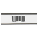 2 x 6" Magnetic C-Channel Cardholders - 25/Case