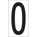 3 1/2" "O" Vinyl Warehouse Letter Labels - 50/Case