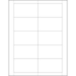 2 x 3 1/2" Vinyl Envelope Insert Cards - 500/Case