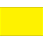 2 x 3" - Fluorescent Yellow Removable Rectangle Labels - 500/Roll