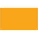 3 x 5" - Fluorescent Orange Removable Rectangle Labels - 500/Roll
