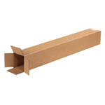 4 x 4 x 32" Tall Corrugated Boxes  - 25/Bundle