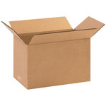 10 x 6 x 6" Long Corrugated Boxes  - 25/Bundle