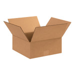 11 x 11 x 4" Flat Corrugated Boxes  - 25/Bundle