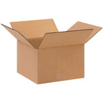 10 x 10 x 6" Corrugated Boxes  - 25/Bundle