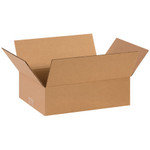 15 x 11 x 4" Flat Corrugated Boxes  - 25/Bundle