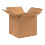 12 1/2 x 12 1/2 x 12" Corrugated Boxes  - 25/Bundle