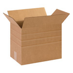 14 1/2 x 8 3/4 x 12" Multi-Depth Corrugated Boxes  - 25/Bundle