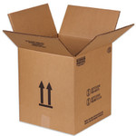 12 1/8 x 12 1/8 x 13 9/16" 1 - 5 Gallon Metal Pail Haz Mat Boxes  - 10/Bundle