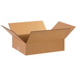 15 x 12 x 4" Flat Corrugated Boxes  - 25/Bundle